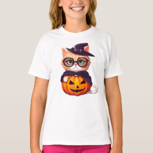 Cute Wizard potter kitty T-Shirt