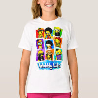 Cute Wobbly Life Game Kids Graphic T-Shirt