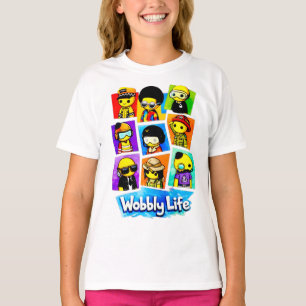 Cute Wobbly Life Game Kids Graphic T-Shirt