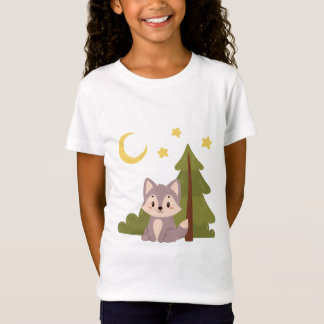 Cute wolf in the forest T-Shirt