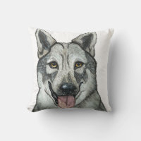 Cute Wolf Wildlife Nature Portrait 