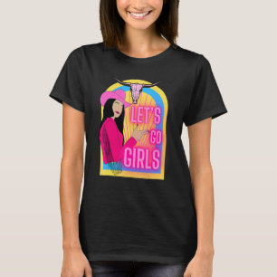 Cute women country go girls western rodeo bull Azt T-Shirt