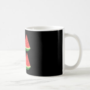 Cute women's watermelon mama vintage summer fruit coffee mug