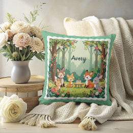 Cute Woodland Animal  Cushion