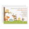 Cute Woodland Animal Invitations