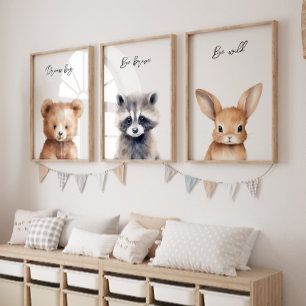 Cute Woodland Animal Neutral Nursery