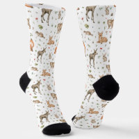 Cute Woodland Animal Pattern