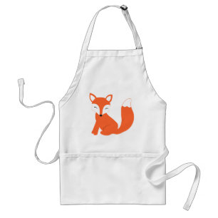 Cute Woodland Baby Fox Standard Apron
