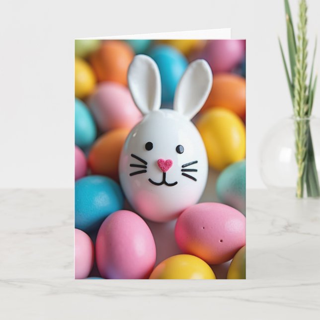 Cute Woodland Friend Greeting Card (Front)