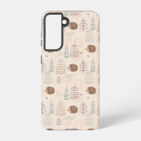 Cute Woodland Hedgehog Pattern