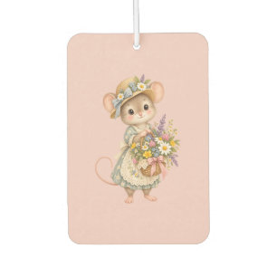 Cute Woodland Mouse – European Cottage Garden Car Air Freshener