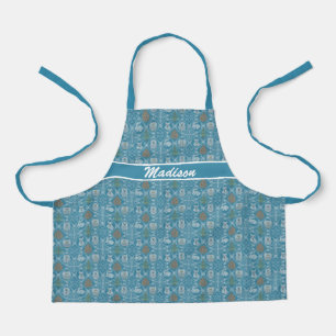 Cute Woodland Winter Apron