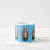 Cute woolly rhino elasmotherium cartoon