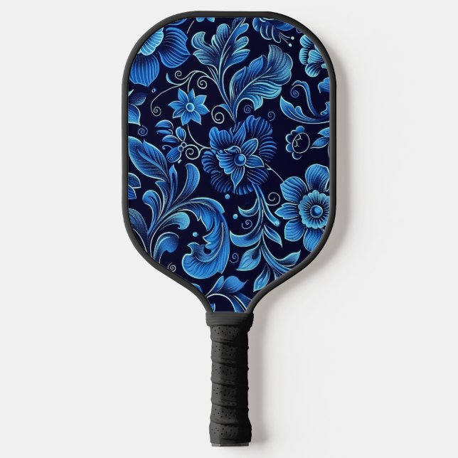 Cute Workout Blue  Exercise Pickleball Paddle (Front)