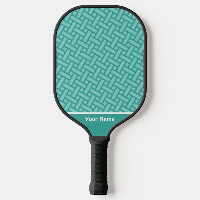 Cute Workout Pro  Green Pickleball Paddle (Back)