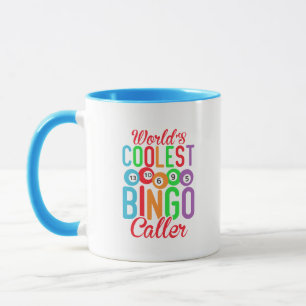 Cute world's coolest Bingo caller  Mug