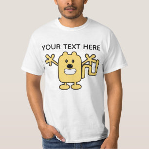 Cute Wow Wow Wubbzy Cartoon Yellow Cat Kids  T-Shirt