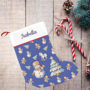 Cute Xmas Pattern Christmas Stocking
