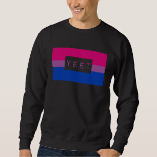 Cute Yeet Meme Gay Bisexual Pride Flag Queer Sweatshirt
