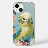 Cute Yellow And Blue Baby Budgie Parakeet Bird