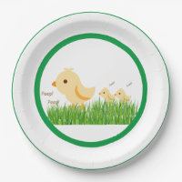 Cute Yellow Baby Chick Baby Shower