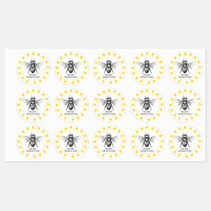 Cute Yellow Bee