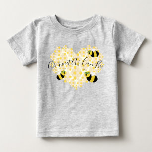 Cute Yellow Bumble Bee Baby Shower Gift T-Shirt