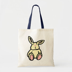 Cute Yellow Bunny Rabbit Tote Bag