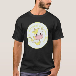 cute Yellow cow, Banana Milk Girl T-Shirt