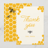 Cute Yellow Honeycomb Mummy to Bee Baby Shower
