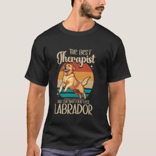 Cute Yellow Lab Dog Labrador Retriever T-Shirt