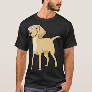 Cute Yellow Labrador Golden Retriever  Dog T-Shirt