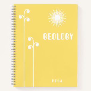 Cute yellow Notebook