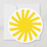 Cute yellow sun bright modern cheerful fun