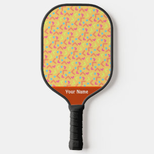 Cute Yellow Workout Pro Pickleball Paddle