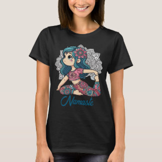cute yoga girl T-Shirt