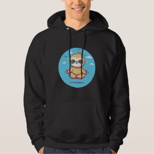 Cute Yoga Sloth Hoodie