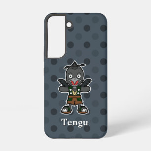Cute Yokai Karasu Tengu   Japanese Folklore Samsung Galaxy Case