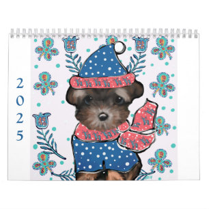 Cute Yorkie Calendar