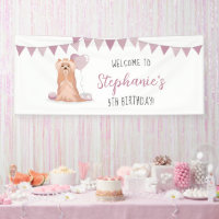 Cute Yorkshire Terrier Birthday
