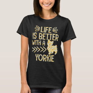 Cute Yorkshire Terrier Dog Owner Lover Funny Yorki T-Shirt