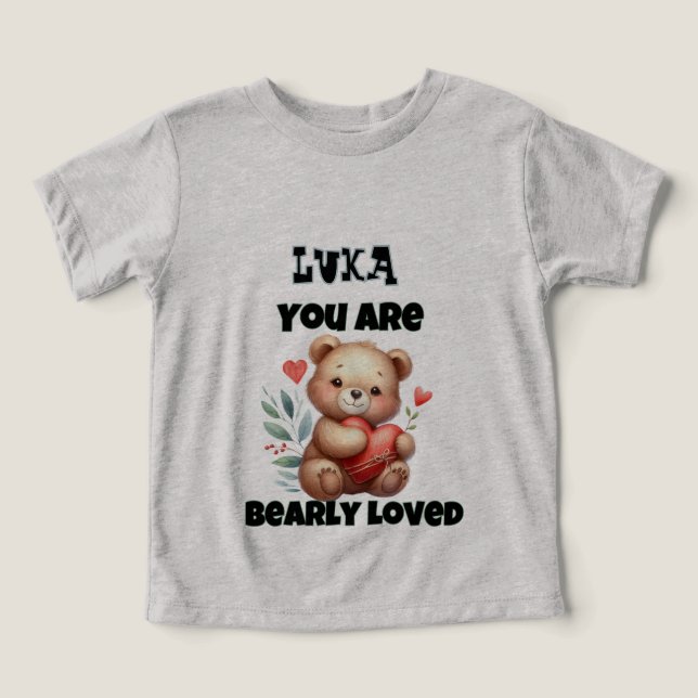 Cute You Are Bearly Loved (Design Front)