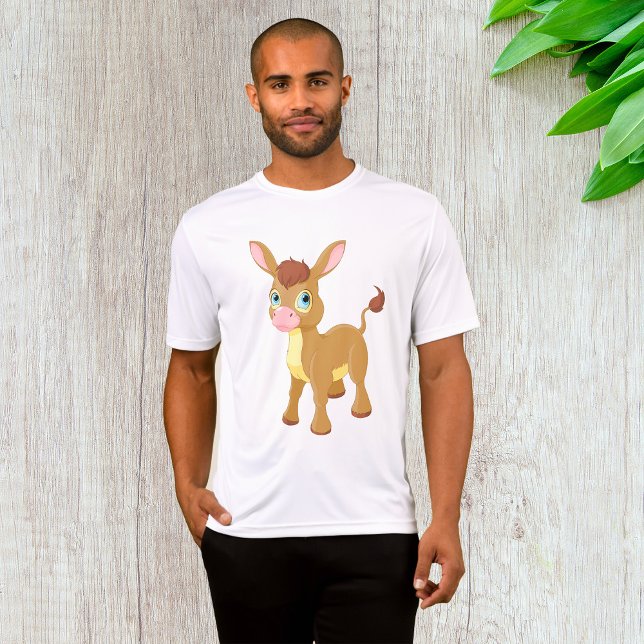 Cute Young Donkey with Big Blue Eyes T-Shirt (Creator Uploaded)