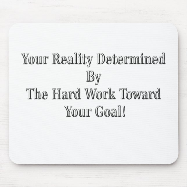 Cute Your Reality Design Meant For You!  Mug Canva Mouse Pad (Front)
