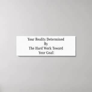 Cute Your Reality Design Meant For You! Wood Wall Canvas Print