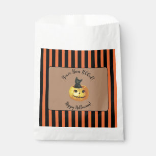 Cute You've Been BOOed Halloween Favour Bags
