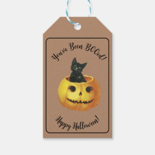Cute You've Been BOOed Halloween Gift Tags