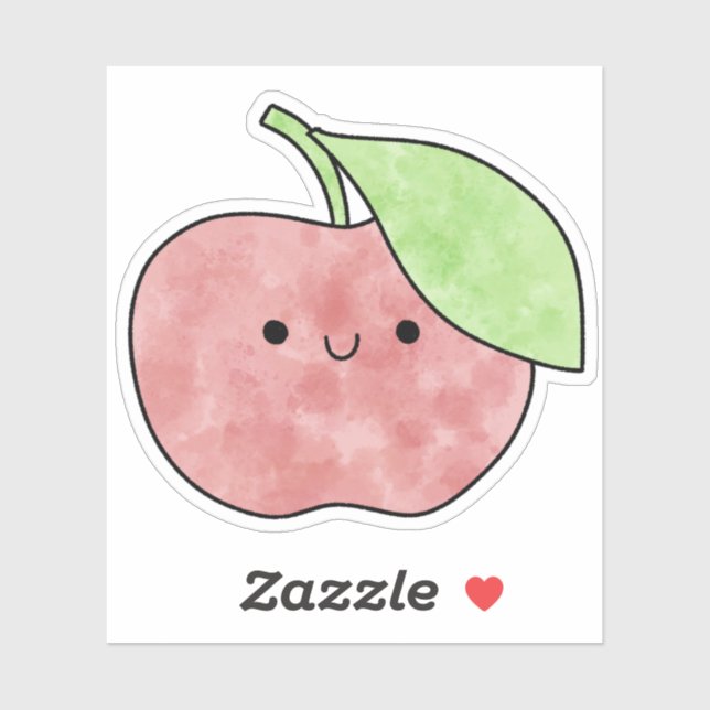 Cute yummy apple (Sheet)