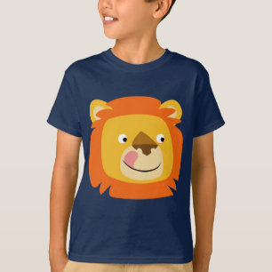Cute Yummy Cartoon Lion Children T-Shirt