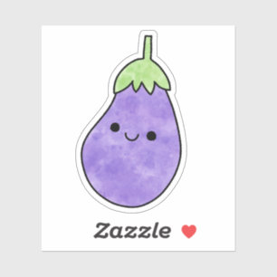 Cute yummy eggplant